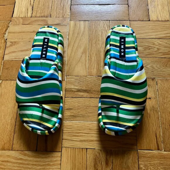 NWOT Thong Platform Sandals - Picture 1 of 2